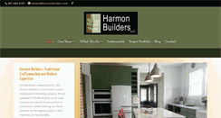 Desktop Screenshot of harmonbuilders.com